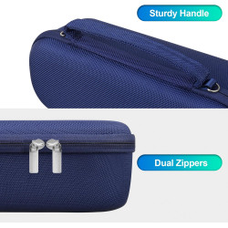 Bovke boîtier de transport dur pour beats pill haut-parleur bleutooth portable, porte-étui de voyage protecteur avec doublure en