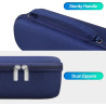 Bovke boîtier de transport dur pour beats pill haut-parleur bleutooth portable, porte-étui de voyage protecteur avec doublure en