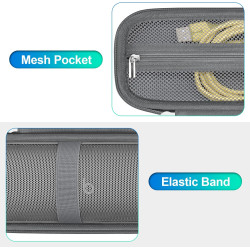 BOVKE Housse de Transport Compatible avec Beats Pill x Kim Kardashian, Sacoche pour Enceinte Portable Beats Pill avec Pochette F