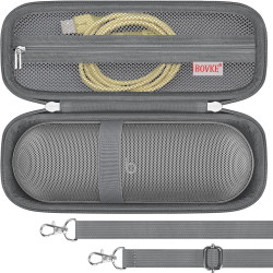 BOVKE Housse de Transport Compatible avec Beats Pill x Kim Kardashian, Sacoche pour Enceinte Portable Beats Pill avec Pochette F