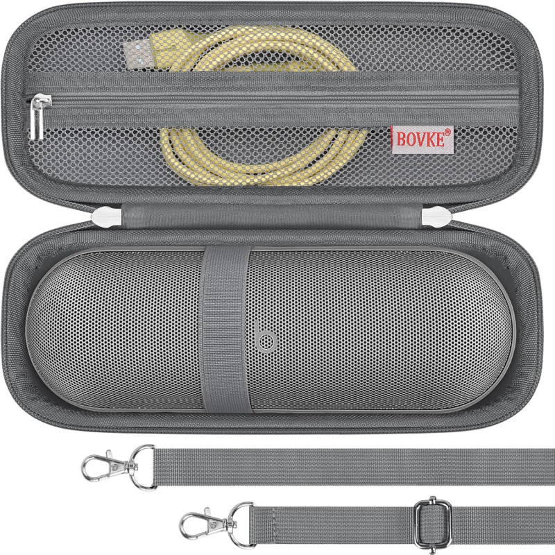 BOVKE Housse de Transport Compatible avec Beats Pill x Kim Kardashian, Sacoche pour Enceinte Portable Beats Pill avec Pochette F