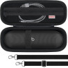 BOVKE Housse de Transport Compatible avec Beats Pill (2024 Release), Housse pour Enceinte sans Fil Beats Pill avec Pochette File