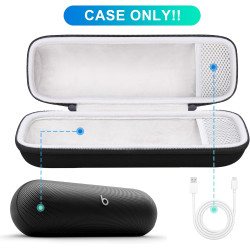 Bovke boîtier de transport pour beats pill - haut-parleur bleutooth portable, nouveau beats pill haut-parleur sans fil sac de vo