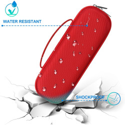 Bovke valise compatible avec pill sans fil bleutooth haut - parleur pill portable haut - parleur stand pochette avec maille supp