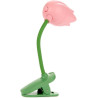 Balvi Lampe de Lecture Tulip Couleur Rose Lampe Flexible en Forme de Tulipe avec Clip pour Lire la Nu