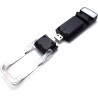 Qumox Lampe de Lecture Rechargeable USB – Clip Flexible, 3 Températures de Couleur, 5 Niveaux de Luminosité, Lampe LED Portable 