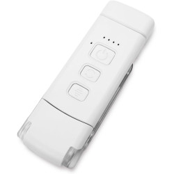 Qumox Lampe de Lecture Rechargeable USB – Clip Flexible, 3 Températures de Couleur, 5 Niveaux de Luminosité, Lampe LED Portable 