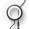 Bily Lampe de Lecture Vert Kaki, LED avec 3 intensités d'éclairage, Ultra légère, Fonctionne sans Batterie ni Piles, Branchement
