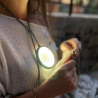 Bily Lampe de Lecture LED Nomade Noire - 3 Niveaux de Luminosité, sans Batterie ni Piles, Lampe USB Compacte Portable pour Lectu