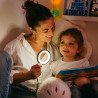Bily Lampe de Lecture LED Nomade Noire - 3 Niveaux de Luminosité, sans Batterie ni Piles, Lampe USB Compacte Portable pour Lectu