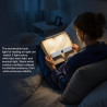 Lampe De Lecture, éCran Plat Intelligent Led Lampe Lecture,Lumiere Livre Multifonctionnel,Chargement Usb Avec Fonction Minuterie