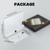 Lampe De Lecture, éCran Plat Intelligent Led Lampe Lecture,Lumiere Livre Multifonctionnel,Chargement Usb Avec Fonction Minuterie
