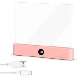 Lampe De Lecture, éCran Plat Intelligent Led Lampe Lecture,Lumiere Livre Multifonctionnel,Chargement Usb Avec Fonction Minuterie