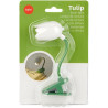 Balvi Lampe de Lecture Tulip Couleur Blanc Lampe Flexible en Forme de Tulipe avec Clip pour Lire la n