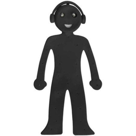 Balvi - Lampe de Lecture Android Noir Silicone