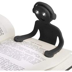 Balvi - Lampe de Lecture Android Noir Silicone