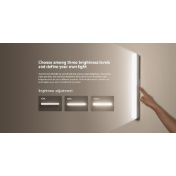 Xiaomi desk lamp magnetic reading light bar gl blanc (bhr8956gl)