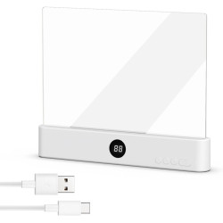Lampe De Lecture, éCran Plat Intelligent Led Lampe Lecture,Lumiere Livre Multifonctionnel,Chargement Usb Avec Fonction Minuterie