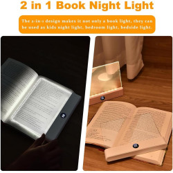 Lampe De Lecture, éCran Plat Intelligent Led Lampe Lecture,Lumiere Livre Multifonctionnel,Chargement Usb Avec Fonction Minuterie
