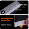Lampe De Lecture, éCran Plat Intelligent Led Lampe Lecture,Lumiere Livre Multifonctionnel,Chargement Usb Avec Fonction Minuterie