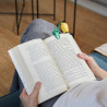 Balvi Lampe de Lecture Tulip Couleur Jaune Lampe Flexible en Forme de Tulipe avec Clip pour Lire la n