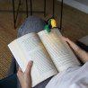 Balvi Lampe de Lecture Tulip Couleur Jaune Lampe Flexible en Forme de Tulipe avec Clip pour Lire la n