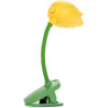 Balvi Lampe de Lecture Tulip Couleur Jaune Lampe Flexible en Forme de Tulipe avec Clip pour Lire la n