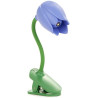 Balvi Lampe de Lecture Tulip Couleur Lilas Lampe Flexible en Forme de Tulipe avec Clip pour Lire la n