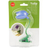 Balvi Lampe de Lecture Tulip Couleur Lilas Lampe Flexible en Forme de Tulipe avec Clip pour Lire la n