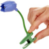 Balvi Lampe de Lecture Tulip Couleur Lilas Lampe Flexible en Forme de Tulipe avec Clip pour Lire la n
