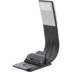 Lampe De Lecture Led à Clip Rechargeable Par Usb Flexible Pour Liseuse Base Aimantée Bras
