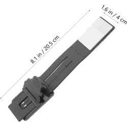 Lampe De Lecture Led à Clip Rechargeable Par Usb Flexible Pour Liseuse Base Aimantée Bras