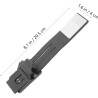 Lampe De Lecture Led à Clip Rechargeable Par Usb Flexible Pour Liseuse Base Aimantée Bras