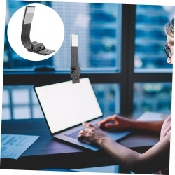 Lampe De Lecture Led à Clip Rechargeable Par Usb Flexible Pour Liseuse Base Aimantée Bras