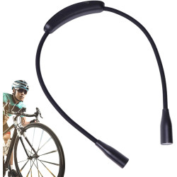 Generico Lampe de lecture de cou - Lampe de livre rechargeable par USB, luminosité réglable avec bras flexibles et pliables, des