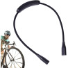 Generico Lampe de lecture de cou - Lampe de livre rechargeable par USB, luminosité réglable avec bras flexibles et pliables, des