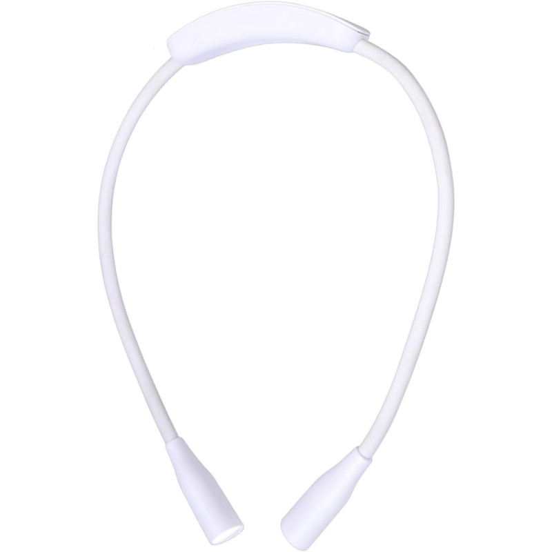 Lampe de cou rechargeable pour livres - Lampe de lecture LED de longue durée, design confortable à porter, réglage flexible à do