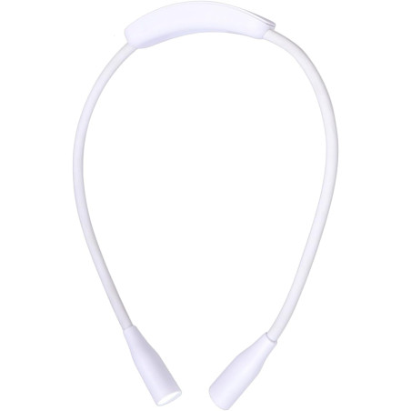 Lampe de cou rechargeable pour livres - Lampe de lecture LED de longue durée, design confortable à porter, réglage flexible à do
