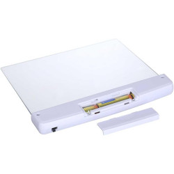 Lampe de lecture LED intelligente rechargeable – Panneau plat de 17 x 14,5 cm, veilleuse de protection des yeux, design portable