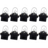 Ruiandsion Lot de 10 ampoules halogènes T10 194 12 V blanc chaud 200 lm Plug and Play pour éclairage intérieur, porte, plaque d'