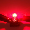 Ruiandsion T10 194 Lot de 10 lampes de lecture 12 V non polarisées rose/violet 200 lm pour éclairage intérieur, éclairage de por