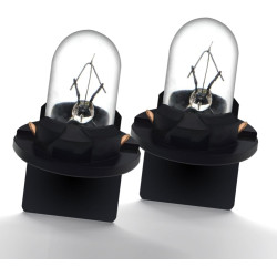 Ruiandsion Lot de 2 ampoules halogènes T10 194 12 V blanc chaud 200 lm Plug and Play pour éclairage intérieur, porte, plaque d'i