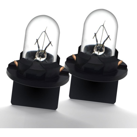 Ruiandsion Lot de 2 ampoules halogènes T10 194 12 V blanc chaud 200 lm Plug and Play pour éclairage intérieur, porte, plaque d'i