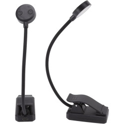 Hyuduo Lampe de Lecture Rechargeable par USB, Lampe de Bureau LED avec 4 Températures de Couleur, 3 Niveaux de luminosité, Col d