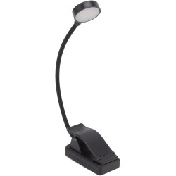 Hyuduo Lampe de Lecture Rechargeable par USB, Lampe de Bureau LED avec 4 Températures de Couleur, 3 Niveaux de luminosité, Col d