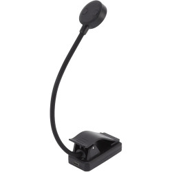 Hyuduo Lampe de Lecture Rechargeable par USB, Lampe de Bureau LED avec 4 Températures de Couleur, 3 Niveaux de luminosité, Col d