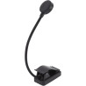Hyuduo Lampe de Lecture Rechargeable par USB, Lampe de Bureau LED avec 4 Températures de Couleur, 3 Niveaux de luminosité, Col d