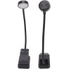 Hyuduo Lampe de Lecture Rechargeable par USB, Lampe de Bureau LED avec 4 Températures de Couleur, 3 Niveaux de luminosité, Col d