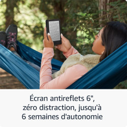 Amazon Kindle (Nouvelle génération) - Le plus léger et compact, avec écran antireflets, changements de page plus rapides et écla