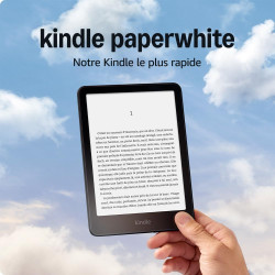Amazon kindle paperblanc (nouvelle génération) - notre modèle le plus rapide avec un nouvel écran antireflets et une autonomie d